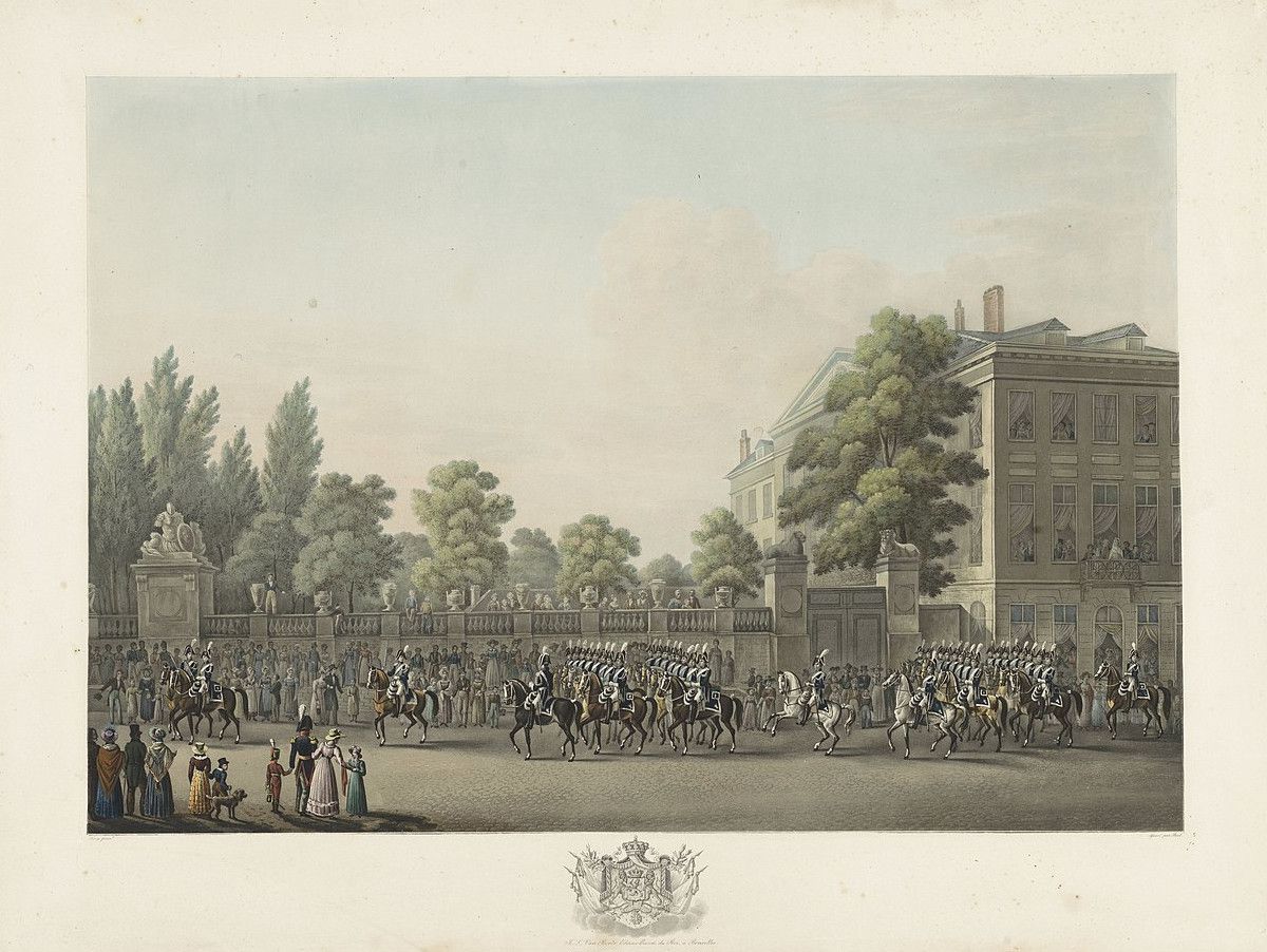 Entrée de Guillaume 1er à Bruxelles, le 21 septembre 1815