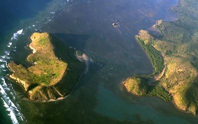 Vue du ciel d'Anjouan