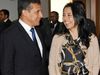 Ollanta Humala riéndose: ¿Cuál impasse con Nadine Heredia?, no hubo nada de eso 