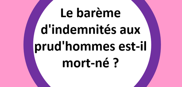 Remise en cause du barème prud'homal et point d'étape sur les ordonnances Macron