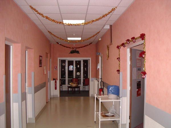 décoration d'un service hospitalier