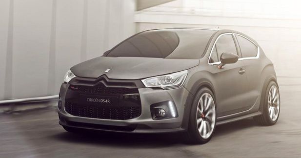 Citroën DS4 Racing Concept : Chevrons de feu !