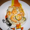 Risotto aux crevettes et courgettes