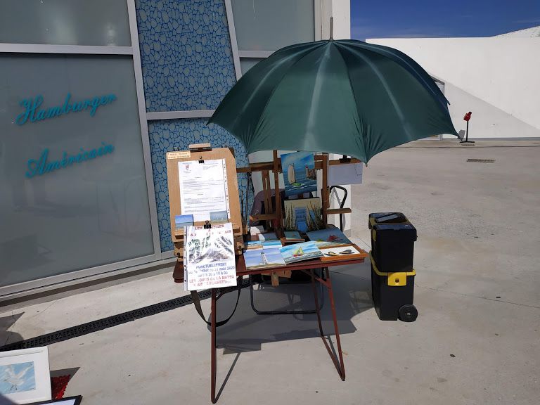 Plage de Calais Juillet août 2020