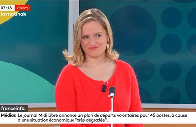 Claire Sergent La Matinale Franceinfo: le 09.12.2022