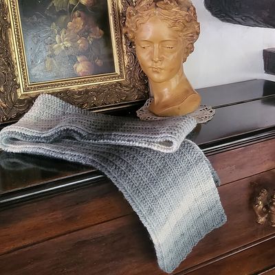 Tuto tricot : une écharpe qui ne roule pas !