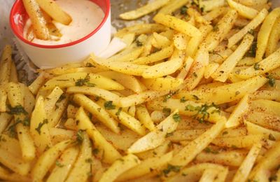 Frites non frites (frites au four) 