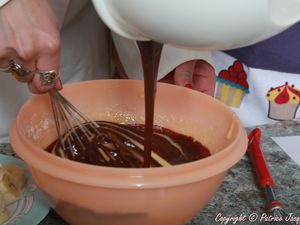 Brownie Chocolat/Bananes.