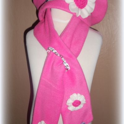 Ensemble bonnet écharpe