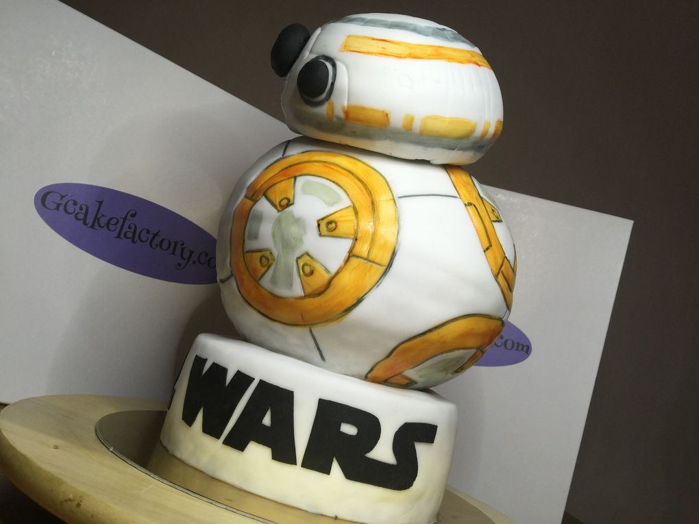 Gâteau BB8 Star Wars 7
