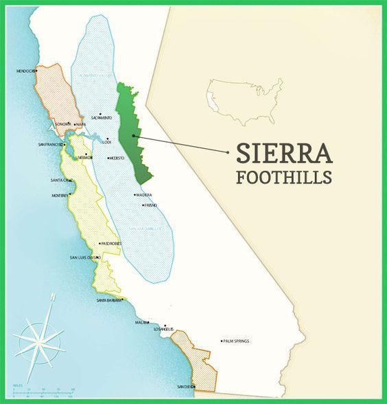 #Primitivo Producers Sierra Foothills Vineyards California 