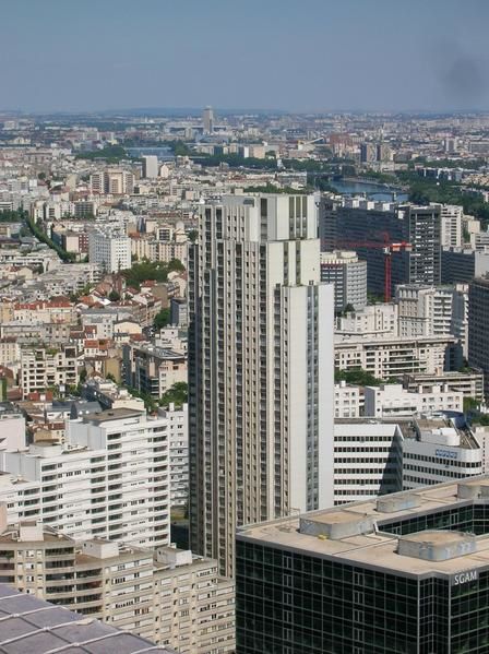 Photos panoramiques depuis le toit de la Grande Arche