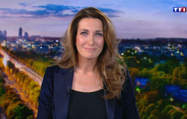 Anne-Claire Coudray Le 20H TF1 le 30.11.2019