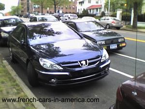 Peugeot 607 in the USA