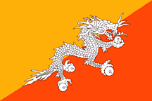 Drapeau du Bhoutan