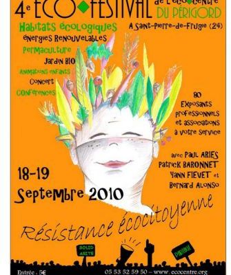 Solairenvie au 4ème Ecofestival le 18 et 19 Septembre à St Pierre de Frugie (24)