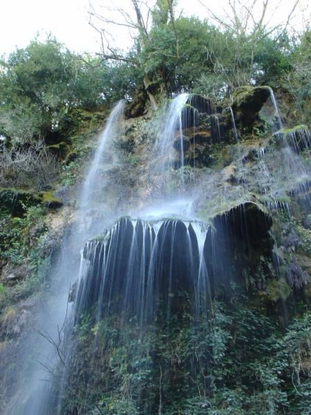 Magnifique cascade dans les Pyrénées avec un petit air d'Amazonie...