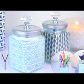DIY - "FACILE" : RECYCLER VOS BOCAUX POUR UNE DECO TENDANCE - personalized mason jar (english subs)