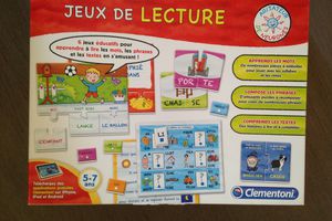 Jeux de lecture Clementoni 