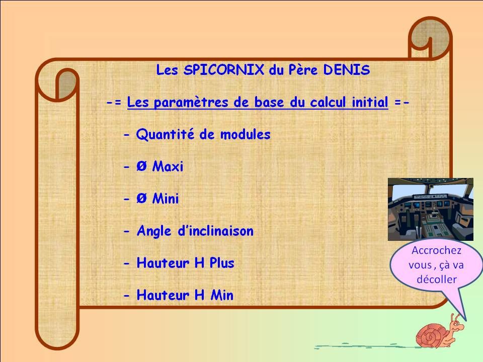 les &quot;  SPICORNIX  &quot;