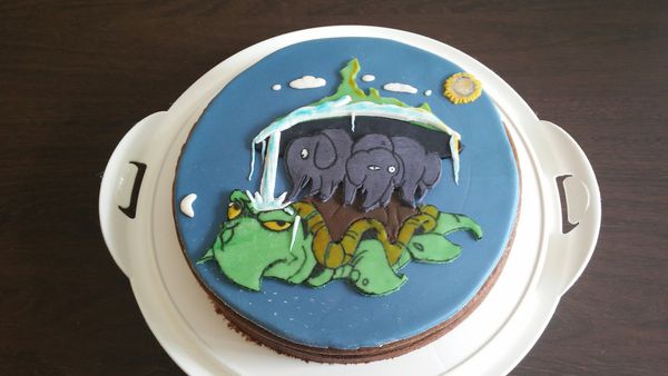 Gâteau La Grande A'Tuin