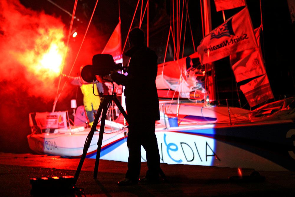 La parade nocturne de la solidaire du chocolat 2009 - Port de Saint-Nazaire