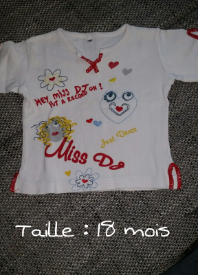 #.T-shirt fille