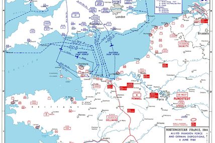 6 juin 1944, débarquement en Normandie : des photographies aériennes du Jour J