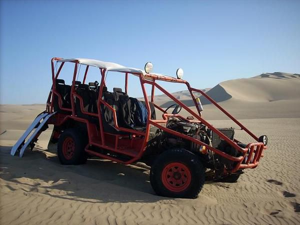 Une oasis près d'Ica, où il fait bon se prélasser. Au programme : du buggy et du sandboard.