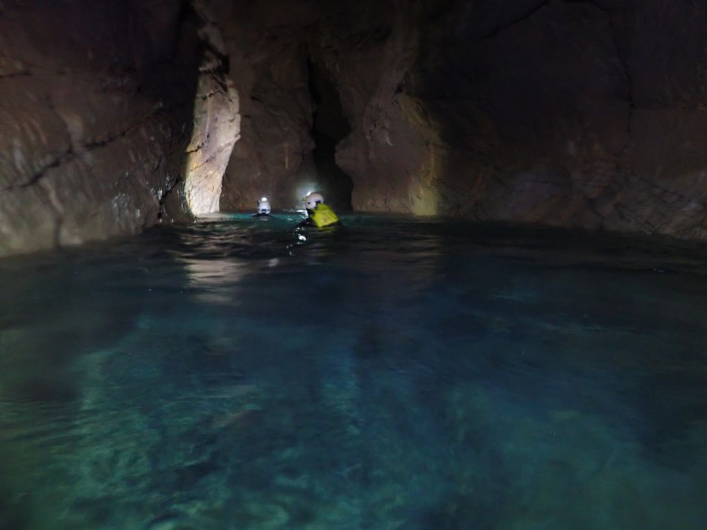 GROTTE DES CHAMOIS ET CANYON DE LA LANCE - Alpes de Haute Provence          5-9  AOUT 2022