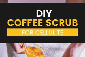 DIY Coffee Scrub for Cellulite & Stretch Marks