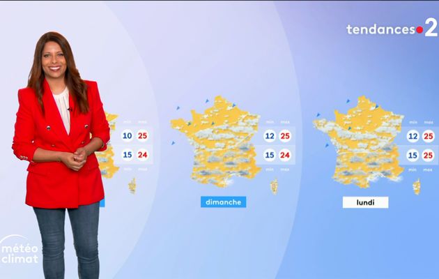 Myriam Seurat Journal Météo Climat France 2 le 31.05.2023