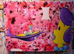 Kenny Scharf, Pop between earth and space
