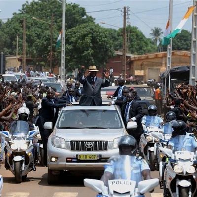 Alassane Ouattara ’’heureux’’ d’être chez lui dans le Nord 