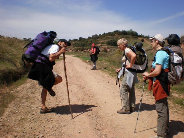 Les premières photos de notre dernière aventure vers Saint-Jacques de Compostelle, de Logroño à Leon