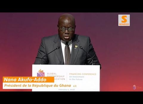  Nana Akufo-Addo, appelle  les Africains à  prendre leur destin en main et de mettre fin à la dépendance.