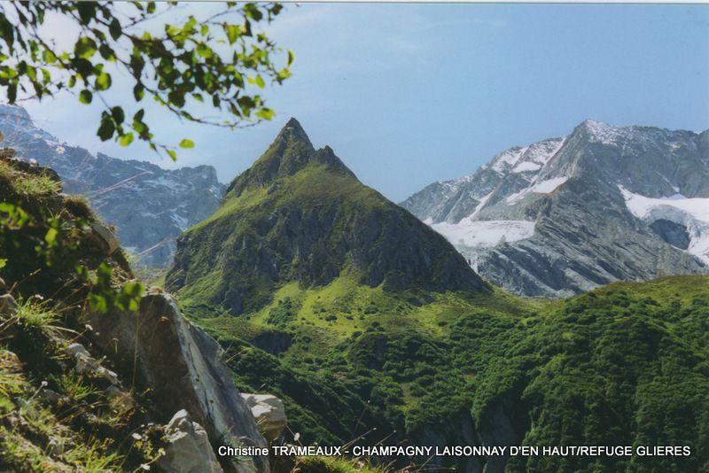 RANDO 2 - CHAMPAGNY LE HAUT LAISONNAY D'EN HAUT/REFUGE DES GLIERES