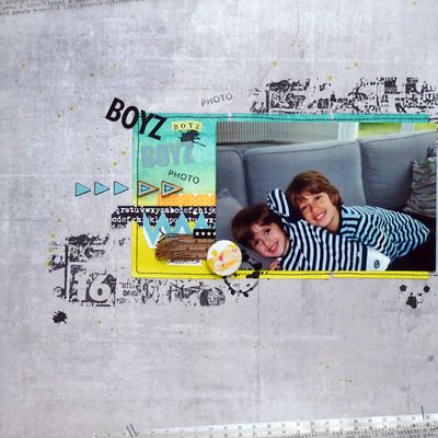 Le mardi Infocréa - Boyz + une petite carte d'anniversaire