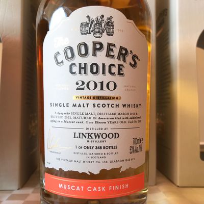 Linkwood 2010 - Cooper's Choice - Muscat Cask Finish