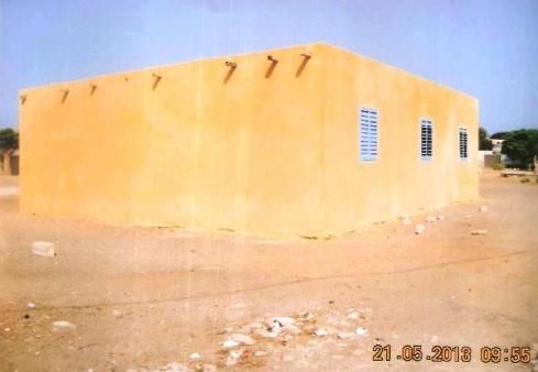 Rénovation de l'Ecole Maternelle de la Zone Sonatel Serere Kao de Mbour au Sénégal (Afrique de l'ouest). Projet soutenu par la région Île de France