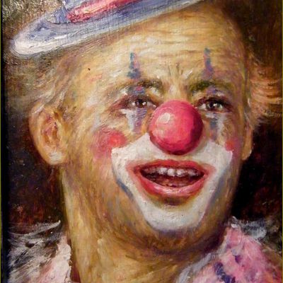 Clowns en peinture -  Jean Baptiste Fournier