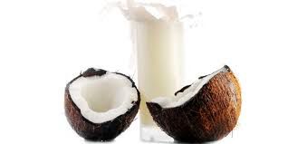 Le lait de coco