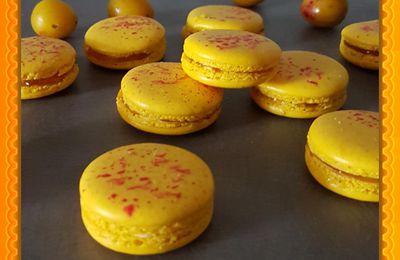 Macarons à la mirabelle