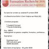 Formation recherche à la manufacture Bohin (61) : du 1er au 5 octobre 2018