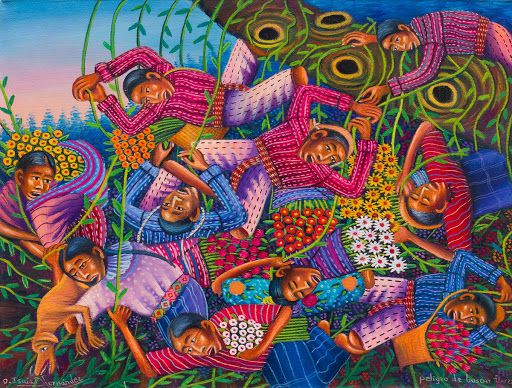 DIAPORAMA : Art naïf Guatémaltèque haut en couleur !  