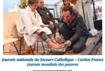 JOURNÉE NATIONALE DU SECOURS CATHOLIQUE DIMANCHE 19 NOVEMBRE