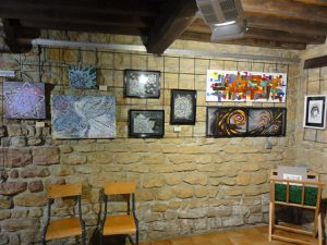 Exposition - Vitrine de Warcq - 2017 - les artistes de l’atelier de Flo