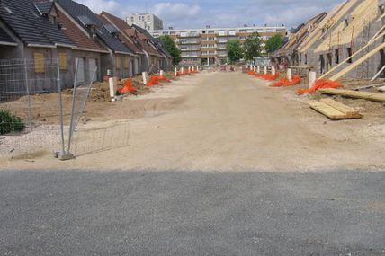 Près de la future &quot;coulée verte&quot;