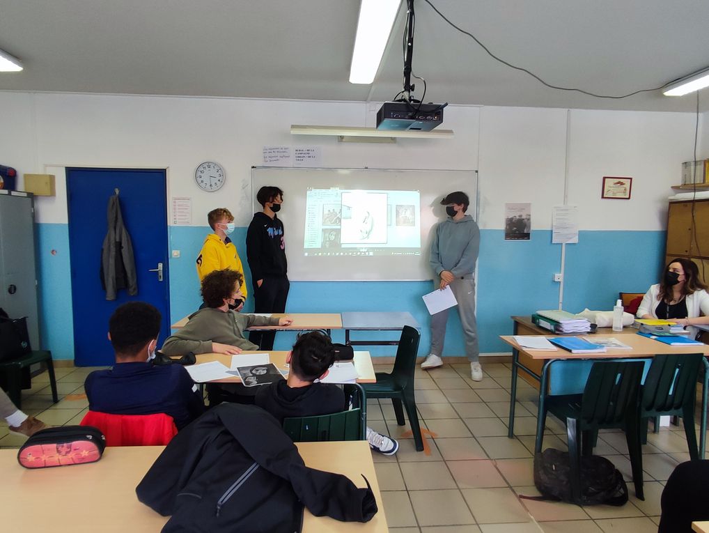 Intervention &quot;Hors les Murs du Mémorial de Rivesaltes pour l'EPI 3eme &quot;Camps et Mémoire&quot;