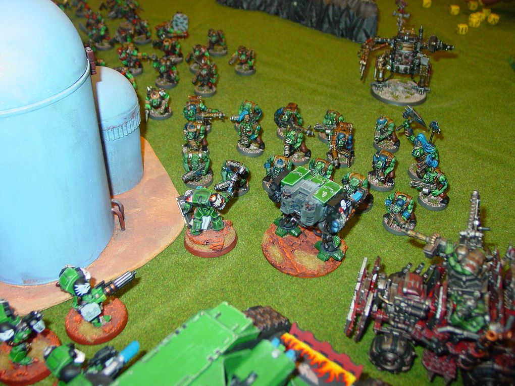 1500 pts Orks contre marines